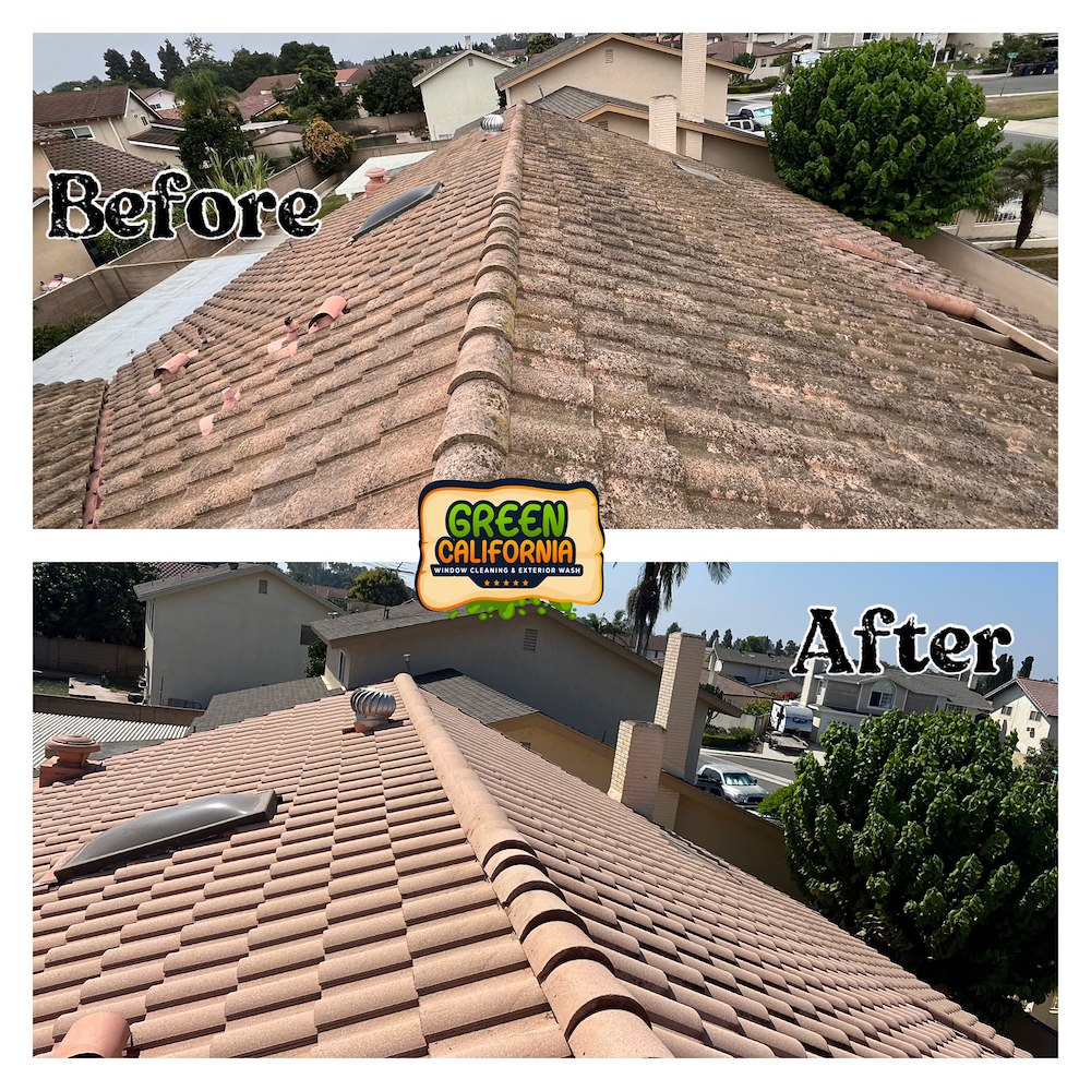 Best Quality Roof Washing Service performed in city of Laguna Beach,CA,92651. Thumbnail